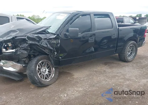 2007 Ford F-150 Xlt из США, поврежденный, VIN 1FTRW12W77KD25076